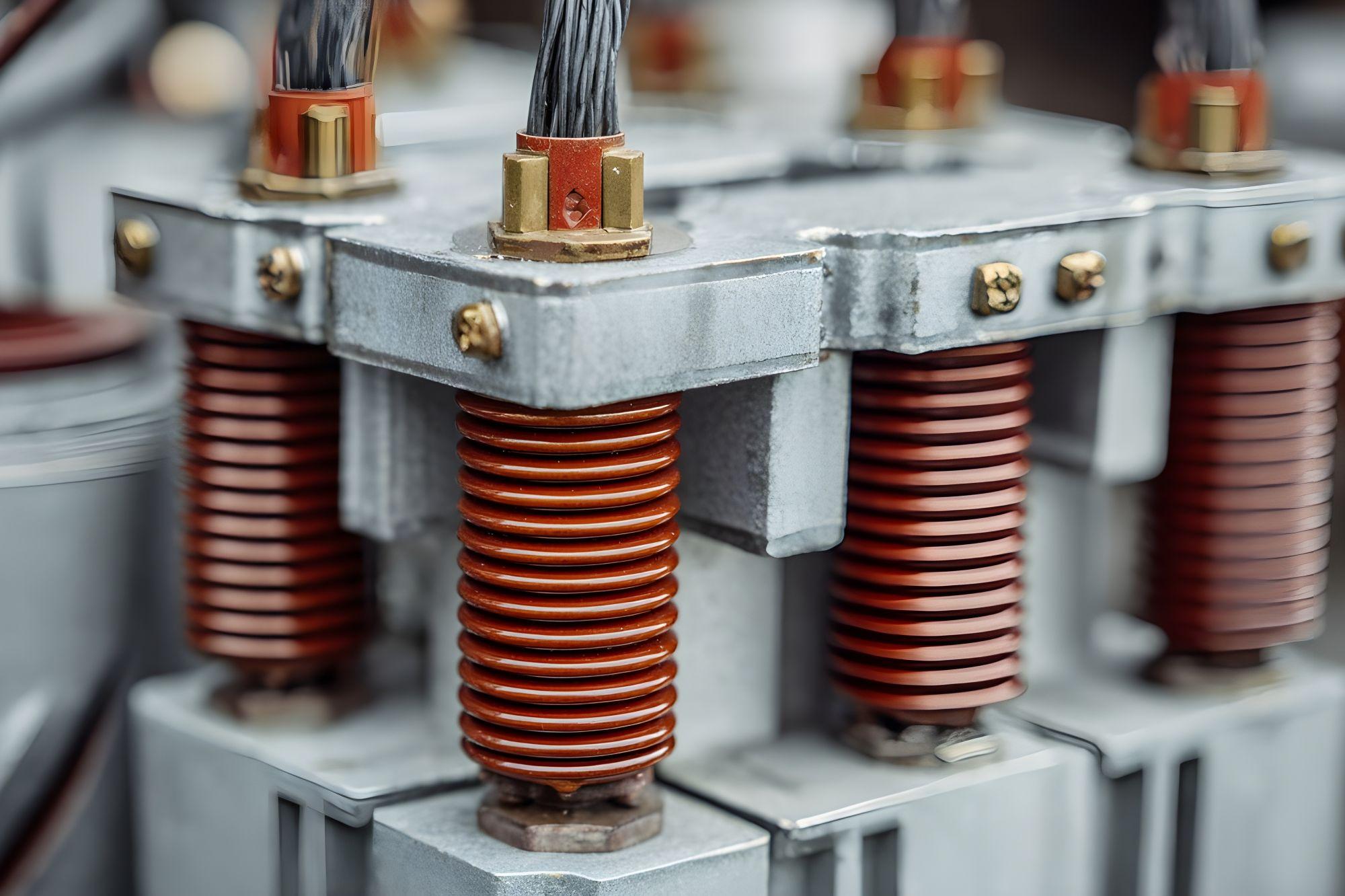 High-voltage transformer with electrical insulation treated with anhydride-cured epoxies